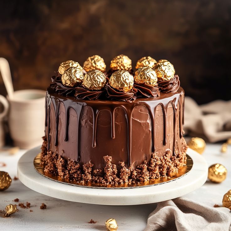 Ferrero Rocher Cake