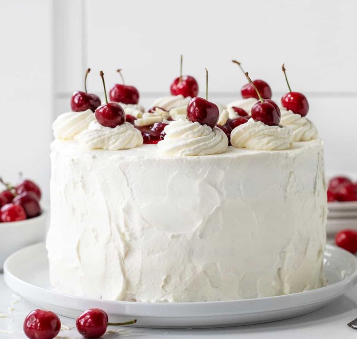 White Forest Cake